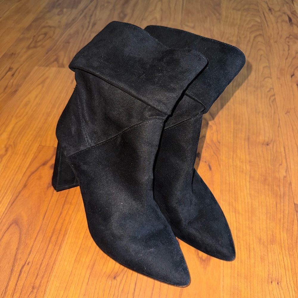 Jesica Simpson Elegant Black suede Women's Boots size 7